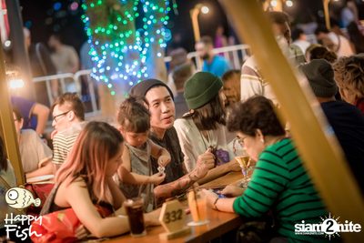 ปาร์ตี้คืนวันจันทร์ ที่ร้าน แฮปปี้ ฟิช, เอเชียทีค เดอะ ริเวอร์ฟร้อนท์ — photo 6