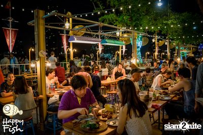 ปาร์ตี้คืนวันจันทร์ ที่ร้าน แฮปปี้ ฟิช, เอเชียทีค เดอะ ริเวอร์ฟร้อนท์ — photo 34