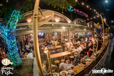 ปาร์ตี้คืนวันจันทร์ ที่ร้าน แฮปปี้ ฟิช, เอเชียทีค เดอะ ริเวอร์ฟร้อนท์ — photo 55