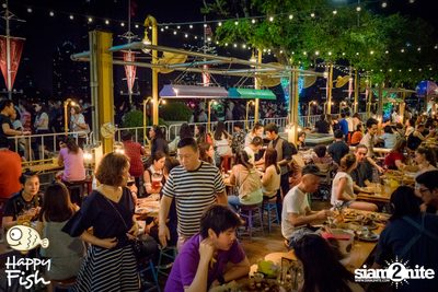 ปาร์ตี้คืนวันจันทร์ ที่ร้าน แฮปปี้ ฟิช, เอเชียทีค เดอะ ริเวอร์ฟร้อนท์ — photo 61