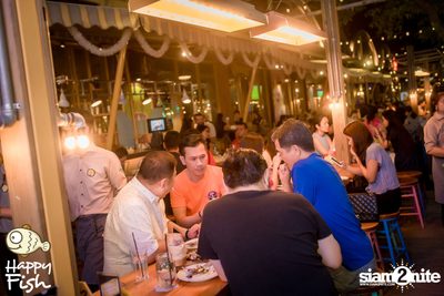 ปาร์ตี้คืนวันจันทร์ ที่ร้าน แฮปปี้ ฟิช, เอเชียทีค เดอะ ริเวอร์ฟร้อนท์ — photo 85
