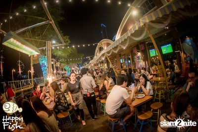 ปาร์ตี้คืนวันจันทร์ ที่ร้าน แฮปปี้ ฟิช, เอเชียทีค เดอะ ริเวอร์ฟร้อนท์ — photo 100