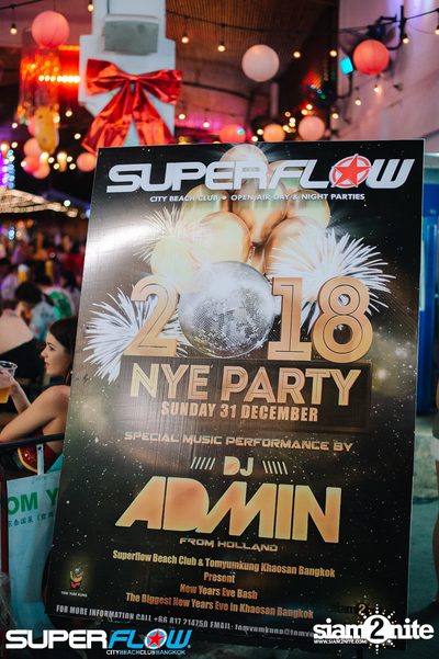 2018 NYE Party w/ DJ Admin at Superflow — photo 5