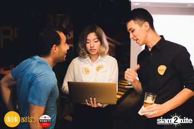 DrinkArtists at Game Over Lounge — photo 114