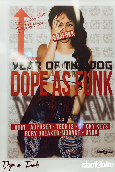 Dope as Funk: Year of the Dog at Vanilla Sky Rooftop Bar — photo 1