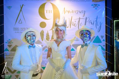 งาน Nikki Beach 9th Anniversary White Party — photo 44