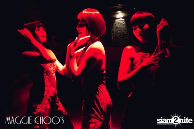 Corset Cabaret: Ladies & Cabaret Night at Maggie Choos — photo 36
