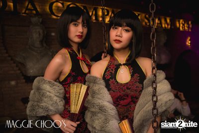 Corset Cabaret: Ladies & Cabaret Night at Maggie Choos — photo 38