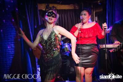 Corset Cabaret: Ladies & Cabaret Night at Maggie Choos — photo 53