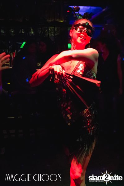 Corset Cabaret: Ladies & Cabaret Night at Maggie Choos — photo 83