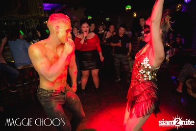 Corset Cabaret: Ladies & Cabaret Night at Maggie Choos — photo 92