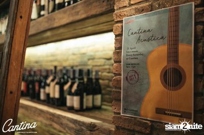 Cantina Acustica ft. Sam Ness (US) ที่ แคนติน่า ไวน์บาร์ แอนด์ อิตาเลียน คิทเช่น — photo 103