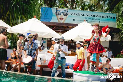 We're All Mad Here!: Amazing Sundays Brunch ที่ นิกกี้ บีช เกาะสมุย — photo 170