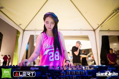 Colorful Bikini Pool Party at Ibis Styles Khaosan — photo 49