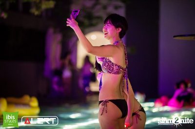 Colorful Bikini Pool Party at Ibis Styles Khaosan — photo 79