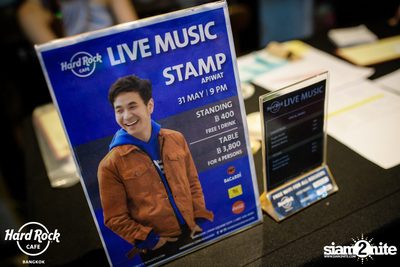 Stamp Live at Hard Rock Cafe Bangkok — photo 16