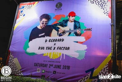 D Gerrard x Kob The X Factor | Begin Bar & Bistro — photo 9