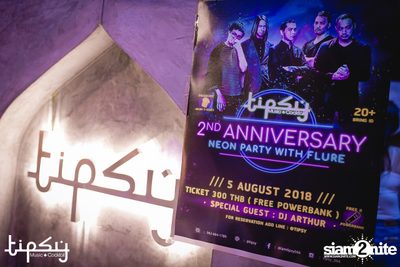2nd Anniversary Neon Party Live w/ Flure at Tipsy Bkk — photo 16