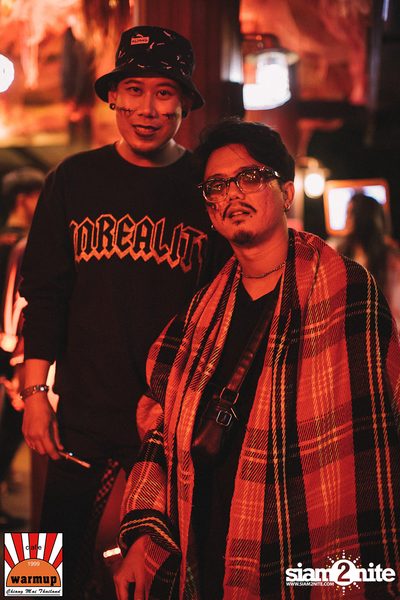 Halloween Night Party กับ Dope Here Here ที่ วอร์ม อัพ คาเฟ่ เชียงใหม่ — photo 18