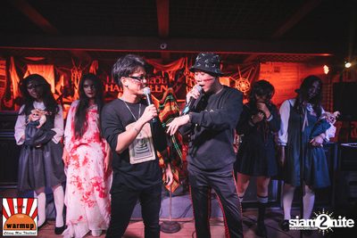 Halloween Night Party กับ Dope Here Here ที่ วอร์ม อัพ คาเฟ่ เชียงใหม่ — photo 26
