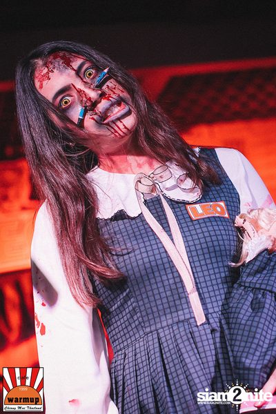 Halloween Night Party กับ Dope Here Here ที่ วอร์ม อัพ คาเฟ่ เชียงใหม่ — photo 27