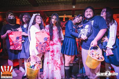 Halloween Night Party กับ Dope Here Here ที่ วอร์ม อัพ คาเฟ่ เชียงใหม่ — photo 38