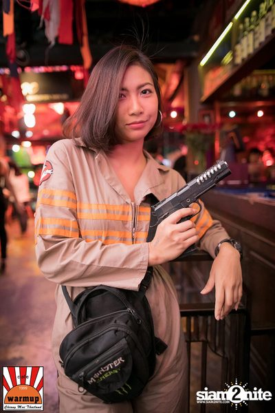 Halloween Night Party กับ Dope Here Here ที่ วอร์ม อัพ คาเฟ่ เชียงใหม่ — photo 53