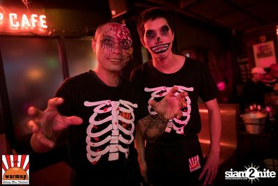 Halloween Night Party กับ Dope Here Here ที่ วอร์ม อัพ คาเฟ่ เชียงใหม่ — photo 55