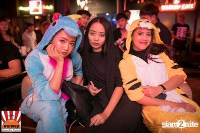 Halloween Night Party กับ Dope Here Here ที่ วอร์ม อัพ คาเฟ่ เชียงใหม่ — photo 56