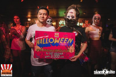 Halloween Night Party กับ Dope Here Here ที่ วอร์ม อัพ คาเฟ่ เชียงใหม่ — photo 114