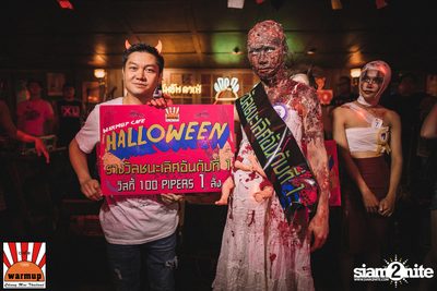 Halloween Night Party กับ Dope Here Here ที่ วอร์ม อัพ คาเฟ่ เชียงใหม่ — photo 115