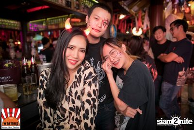Halloween Night Party กับ Dope Here Here ที่ วอร์ม อัพ คาเฟ่ เชียงใหม่ — photo 170