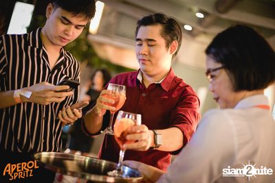 Aperol Spritz Launch Party ที่ เลอ เมอริเดียน กรุงเทพ — photo 54