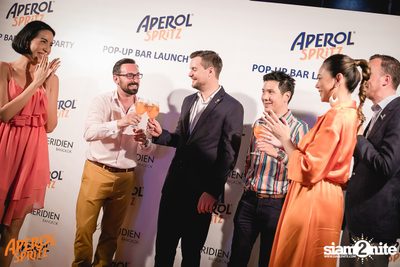 Aperol Spritz Launch Party ที่ เลอ เมอริเดียน กรุงเทพ — photo 82