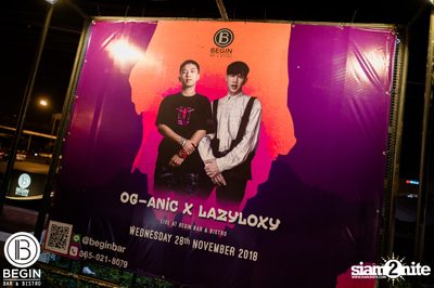Og-anic x Lazyloxy ที่ บีกิน บาร์ — photo 9