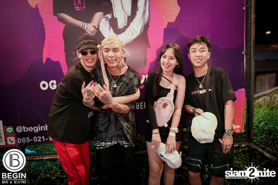 Og-anic x Lazyloxy ที่ บีกิน บาร์ — photo 180