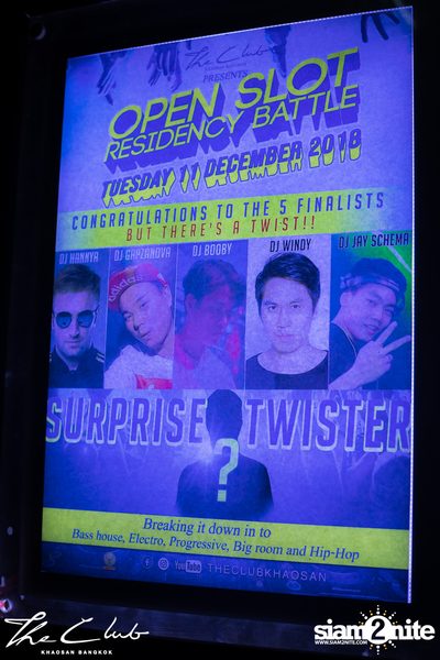 Open Slot Residency DJ Battle at The Club Khaosan — photo 29