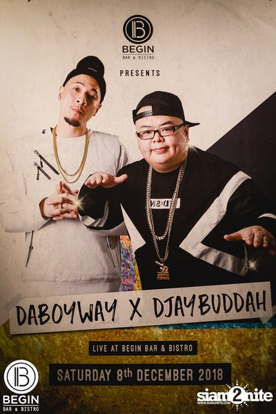 Daboyway x DjayBuddah ที่ Begin Bar — photo 10