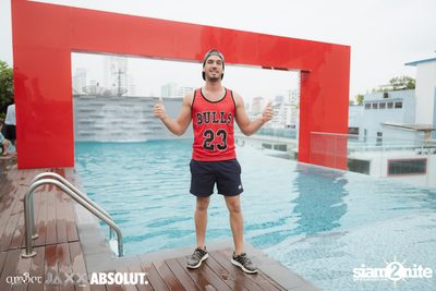 งาน amBar Pool Party - Mustache Takeover — photo 9
