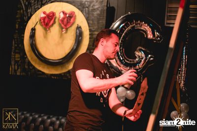 Private Show Case & Live Painting at Kavia Club — photo 2