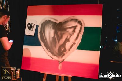Private Show Case & Live Painting at Kavia Club — photo 15