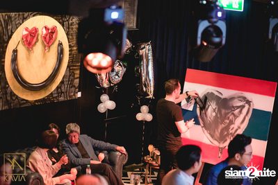 Private Show Case & Live Painting at Kavia Club — photo 51