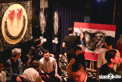 Private Show Case & Live Painting at Kavia Club — photo 109
