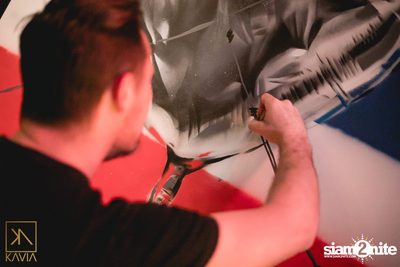 Private Show Case & Live Painting at Kavia Club — photo 114