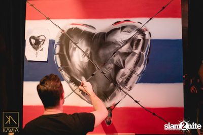 Private Show Case & Live Painting at Kavia Club — photo 125