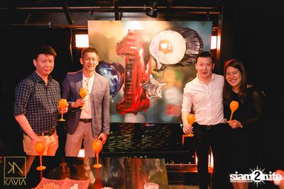 Private Show Case & Live Painting at Kavia Club — photo 127
