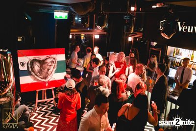 Private Show Case & Live Painting at Kavia Club — photo 144