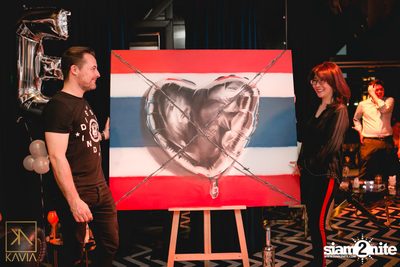 Private Show Case & Live Painting at Kavia Club — photo 167