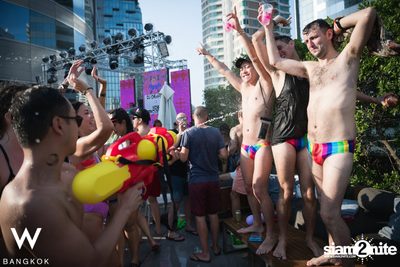 Songkran Splash Away Pool Party at W Bangkok — photo 69
