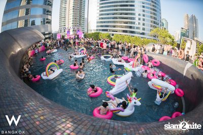 Songkran Splash Away Pool Party at W Bangkok — photo 91